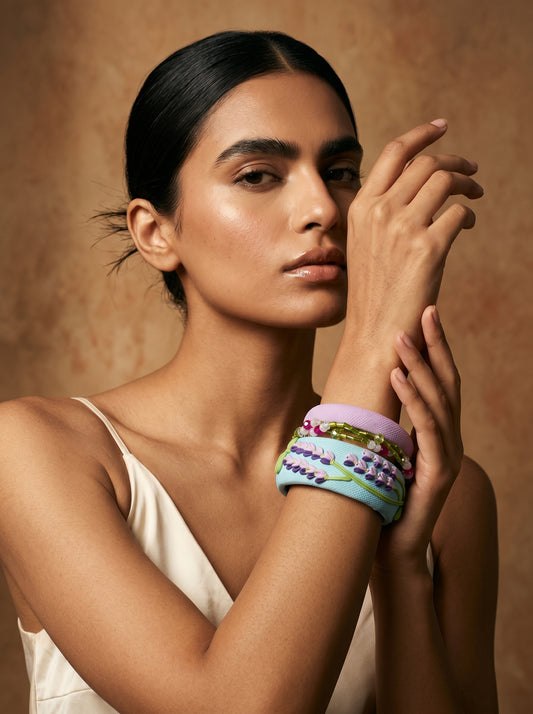 Special Polymer Clay Bangle - 100% Handcrafted