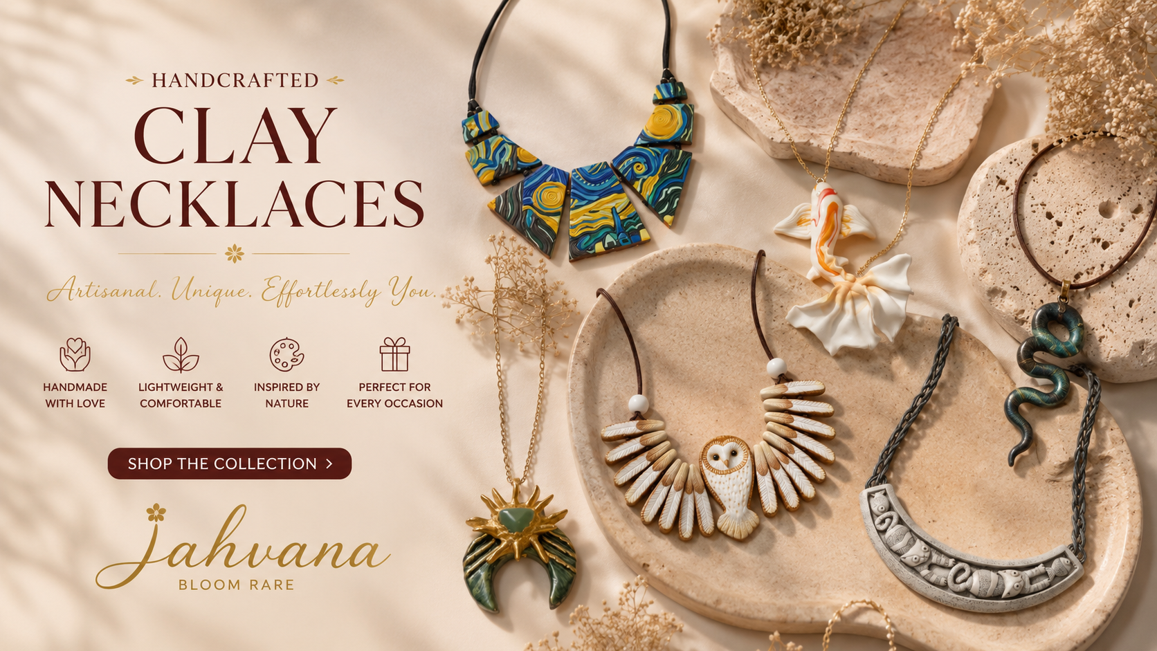 Clay Necklaces