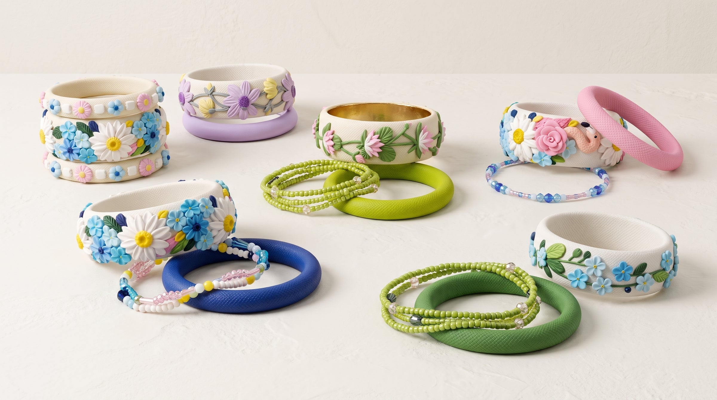 Clay Bangles