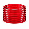 The Signature Jelly Bangle Stack | Translucent High-Gloss Finish