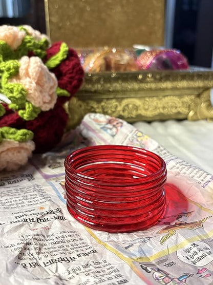 The Signature Jelly Bangle Stack | Translucent High-Gloss Finish