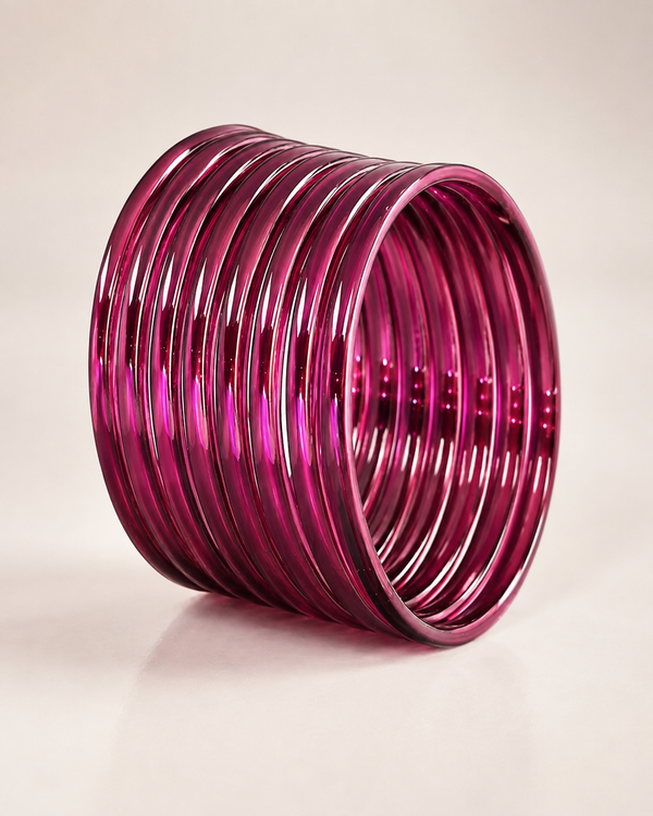 Pastel Jelly Bangle Box of Four