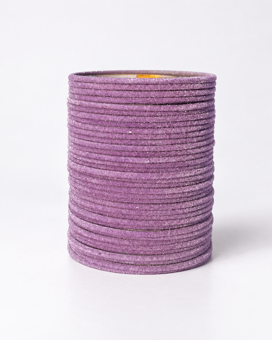 Lavender Sparkle Velvet Bangles