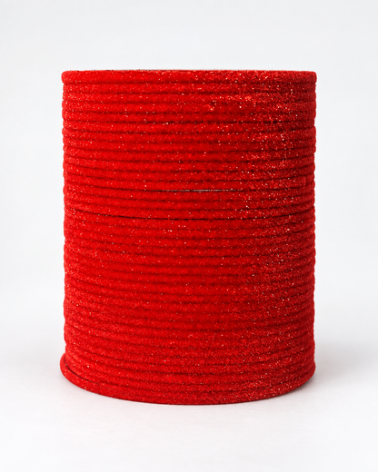 Scarlet Red Velvet Bangles