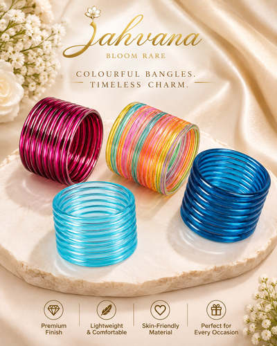 Pastel Jelly Bangle Box of Four