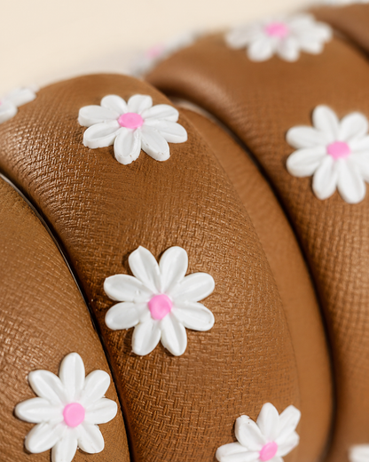 Blush Daisy Chocolate Bangle