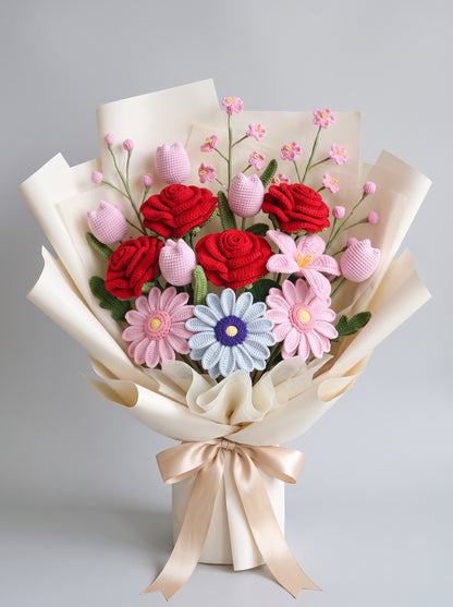 Luxury Crochet Garden Bouquet
