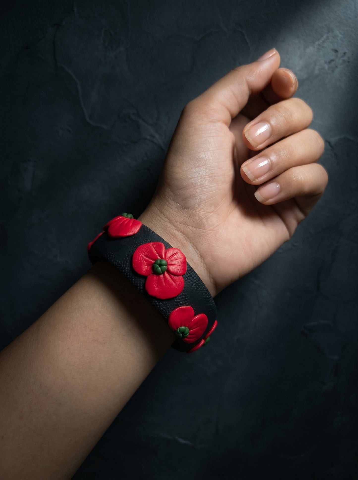 Refined Craft Polymer Clay Bangle - 100% Handcrafted