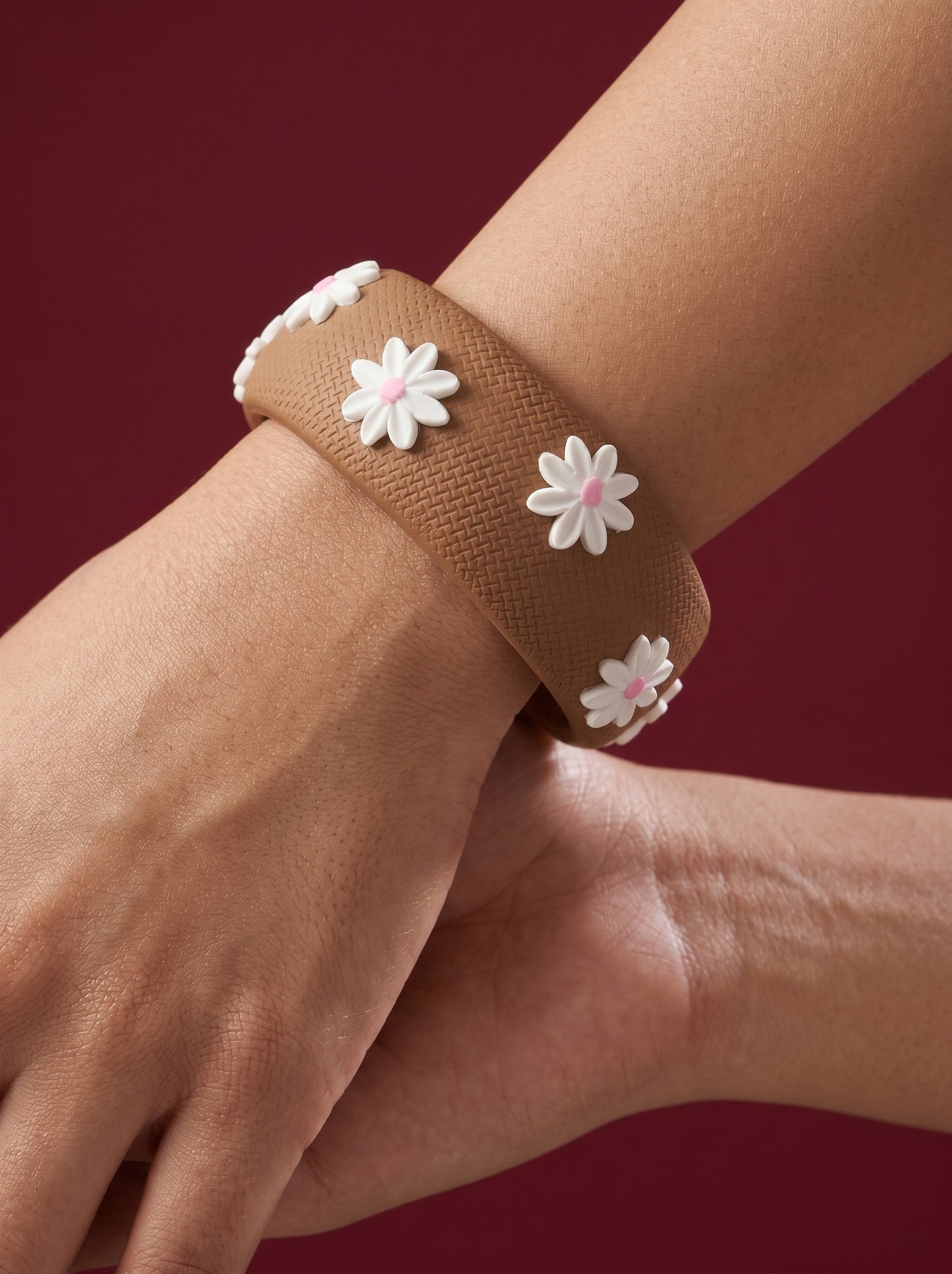 Fusion Style Polymer Clay Bangle - 100% Handcrafted