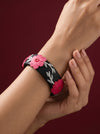 Graceful Pastel Polymer Clay Bangle - 100% Handcrafted