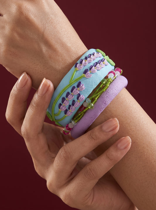 Special Polymer Clay Bangle - 100% Handcrafted