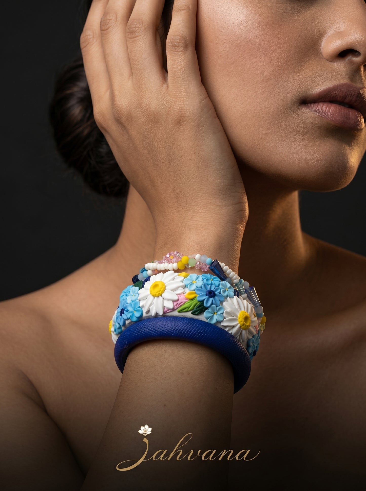 Daily Luxury Polymer Clay Bangle - 100% Handcrafted