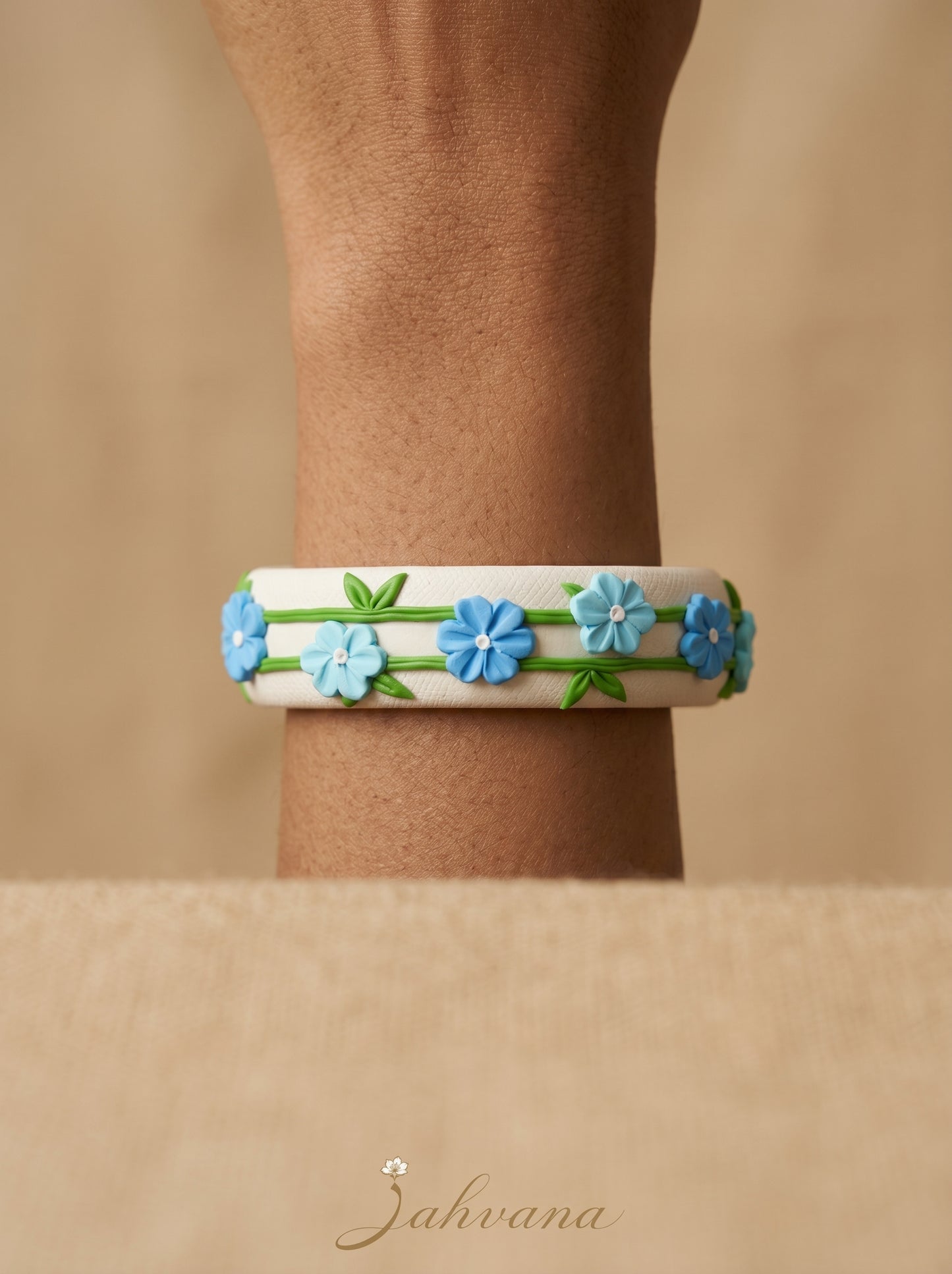 Royal Festive Polymer Clay Bangle - 100% Handcrafted