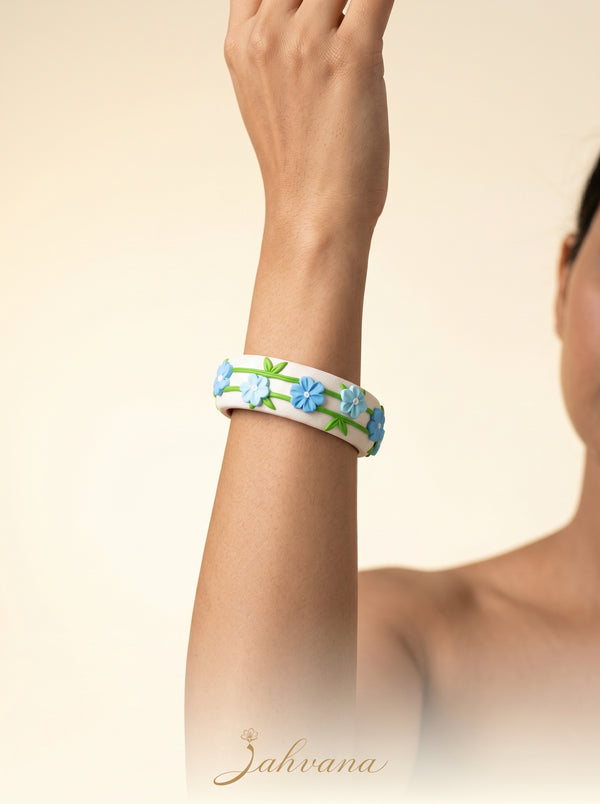 Royal Festive Polymer Clay Bangle - 100% Handcrafted