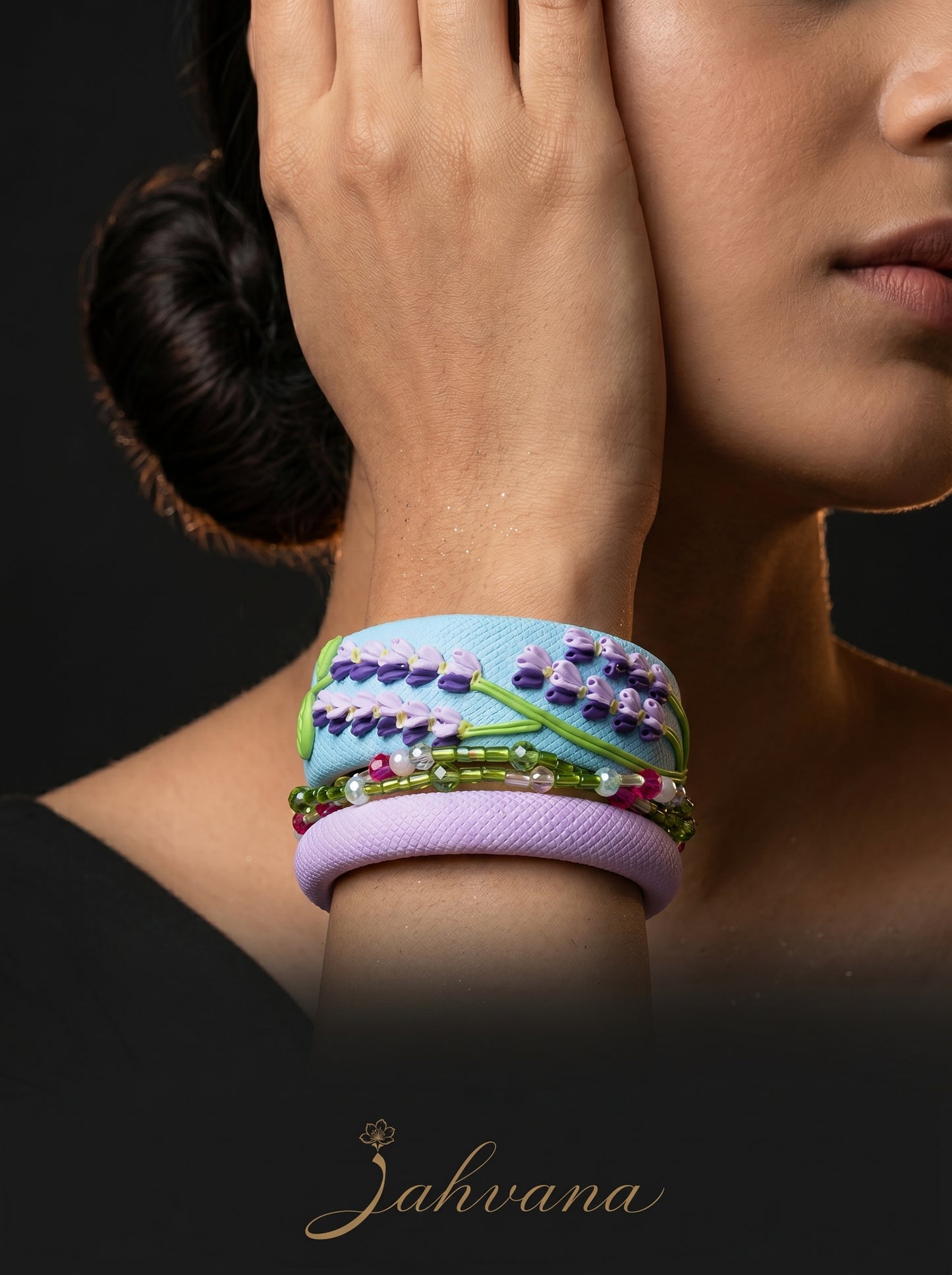 Special Polymer Clay Bangle - 100% Handcrafted