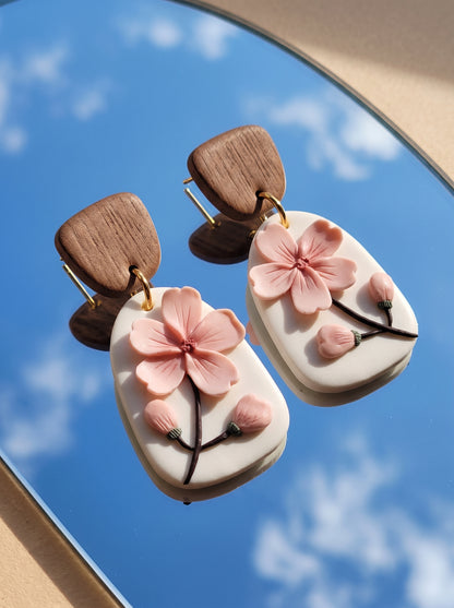 The Blossom Arch Drop Earrings