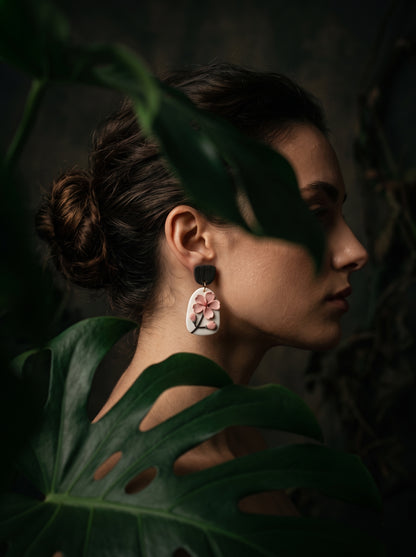 The Blossom Arch Drop Earrings
