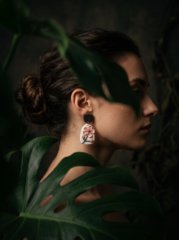 The Blossom Arch Drop Earrings