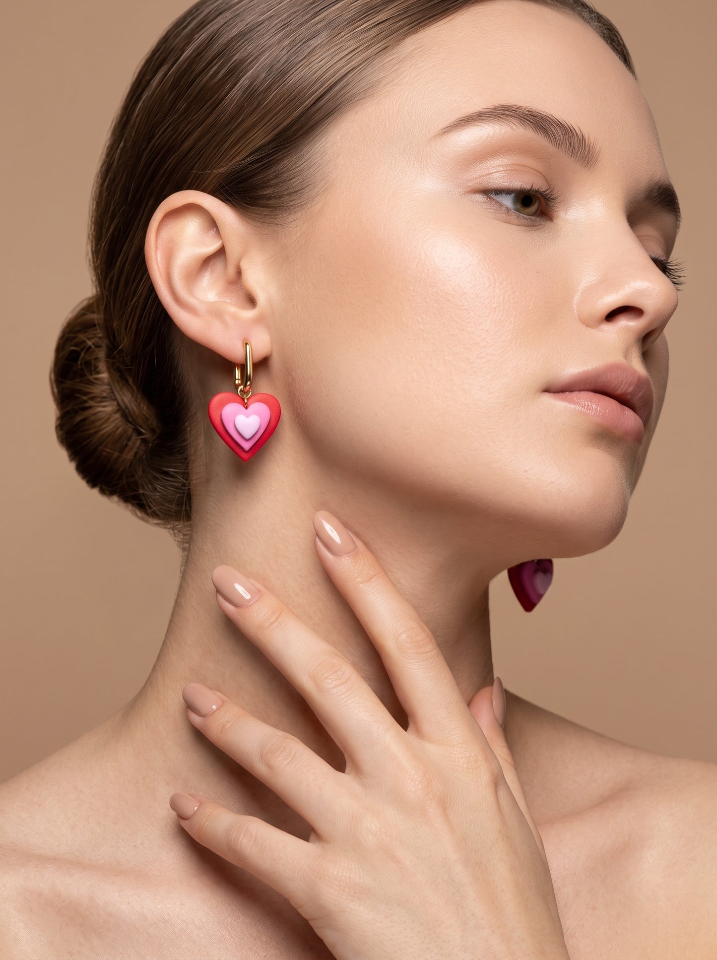 The Retro Triple Heart Drops