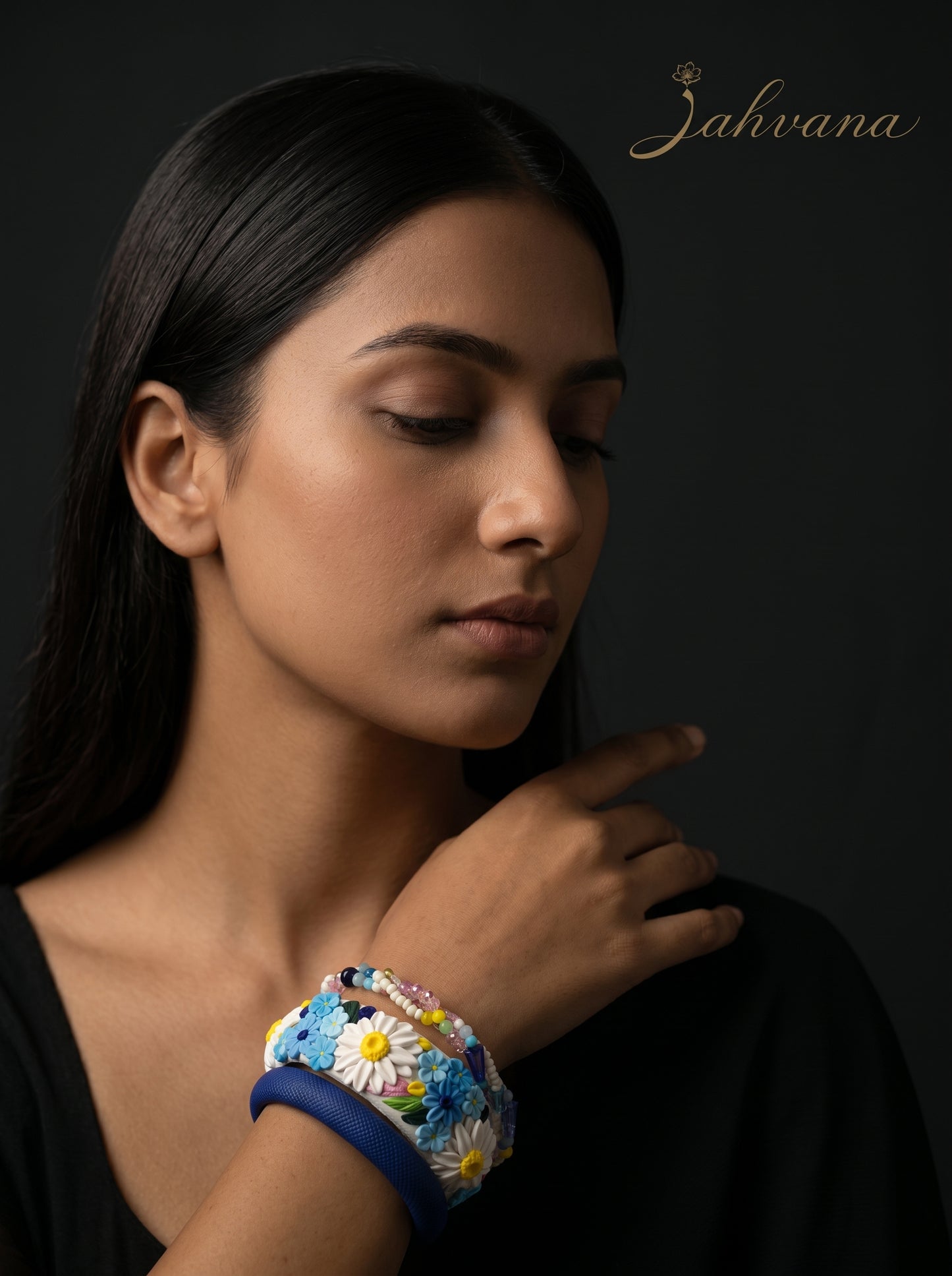 Daily Luxury Polymer Clay Bangle - 100% Handcrafted