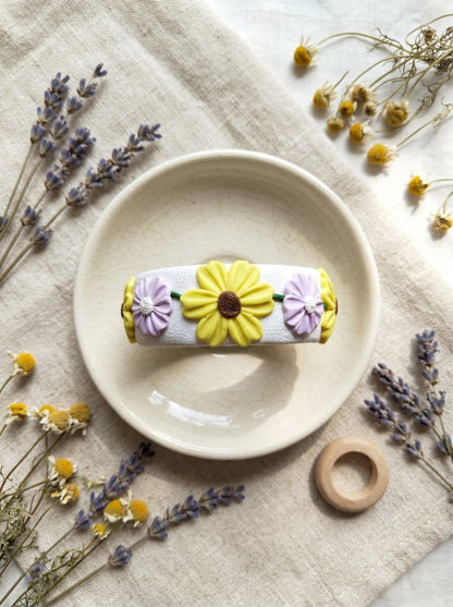 Bold Statement Polymer Clay Bangle - 100% Handcrafted