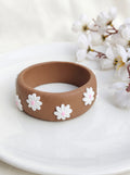 Fusion Style Polymer Clay Bangle - 100% Handcrafted