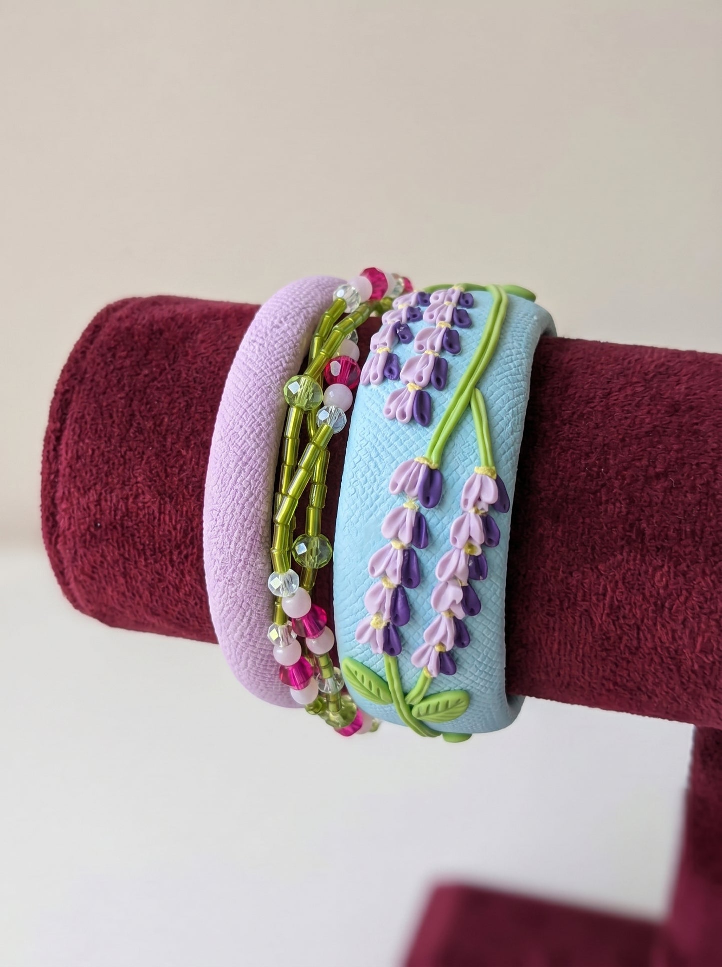 Special Polymer Clay Bangle - 100% Handcrafted