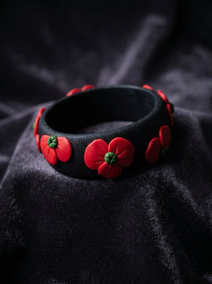 Refined Craft Polymer Clay Bangle - 100% Handcrafted