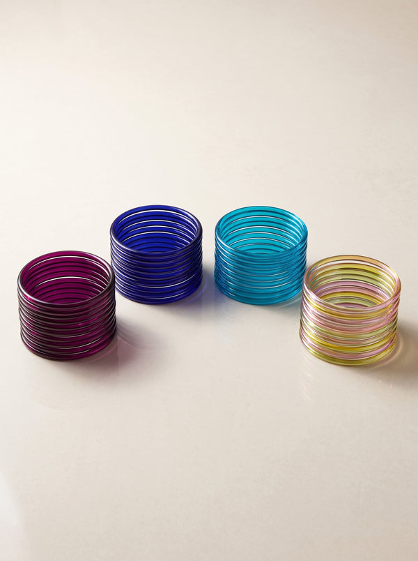 Pastel Jelly Bangle Box of Four