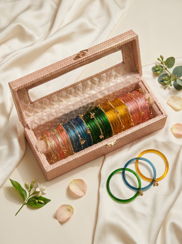 THE MASTER CHROMATIC ARCHIVE BOX — 51-Piece Jelly Bangles Set