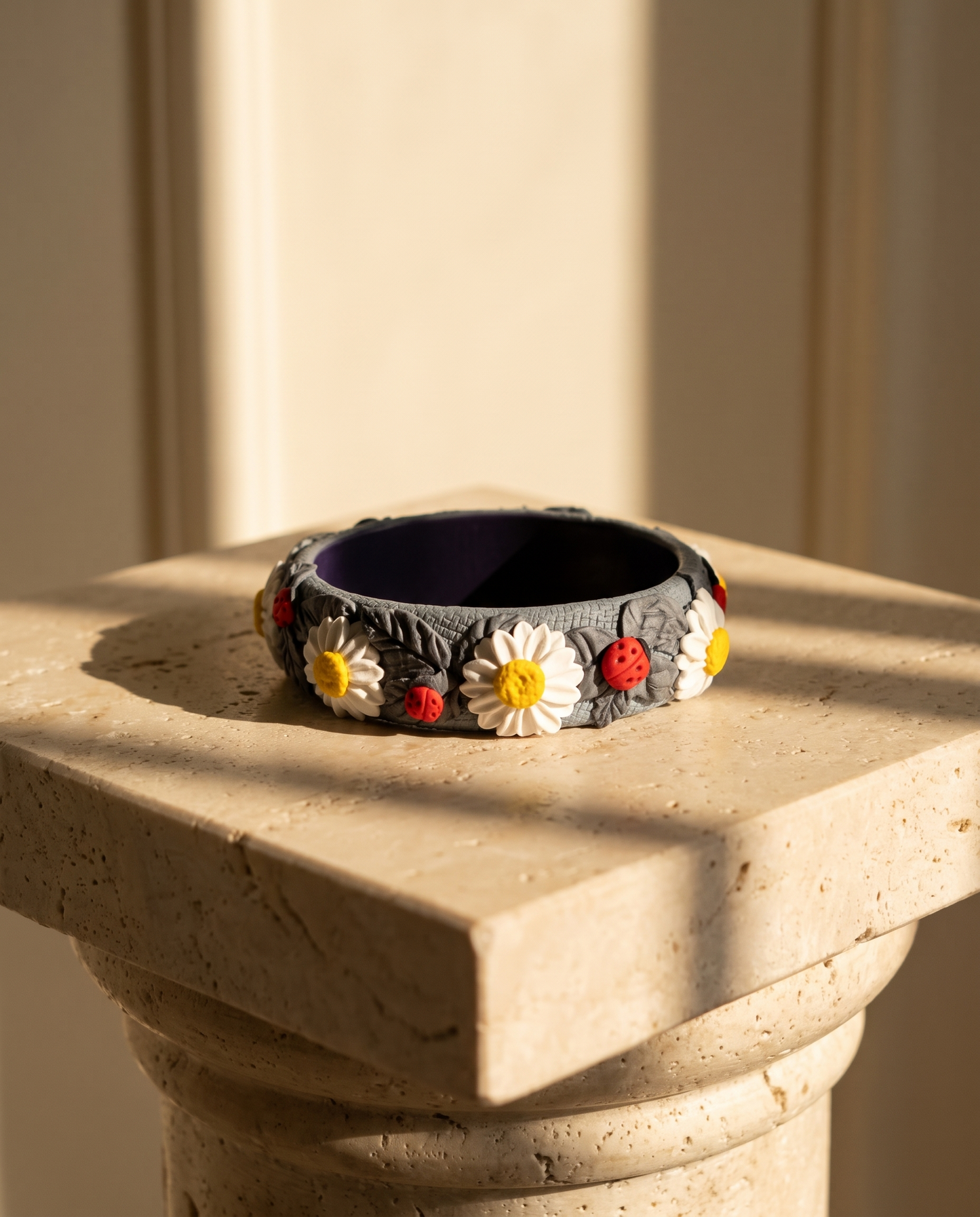 Sunshine Pop Floral Bangle Set