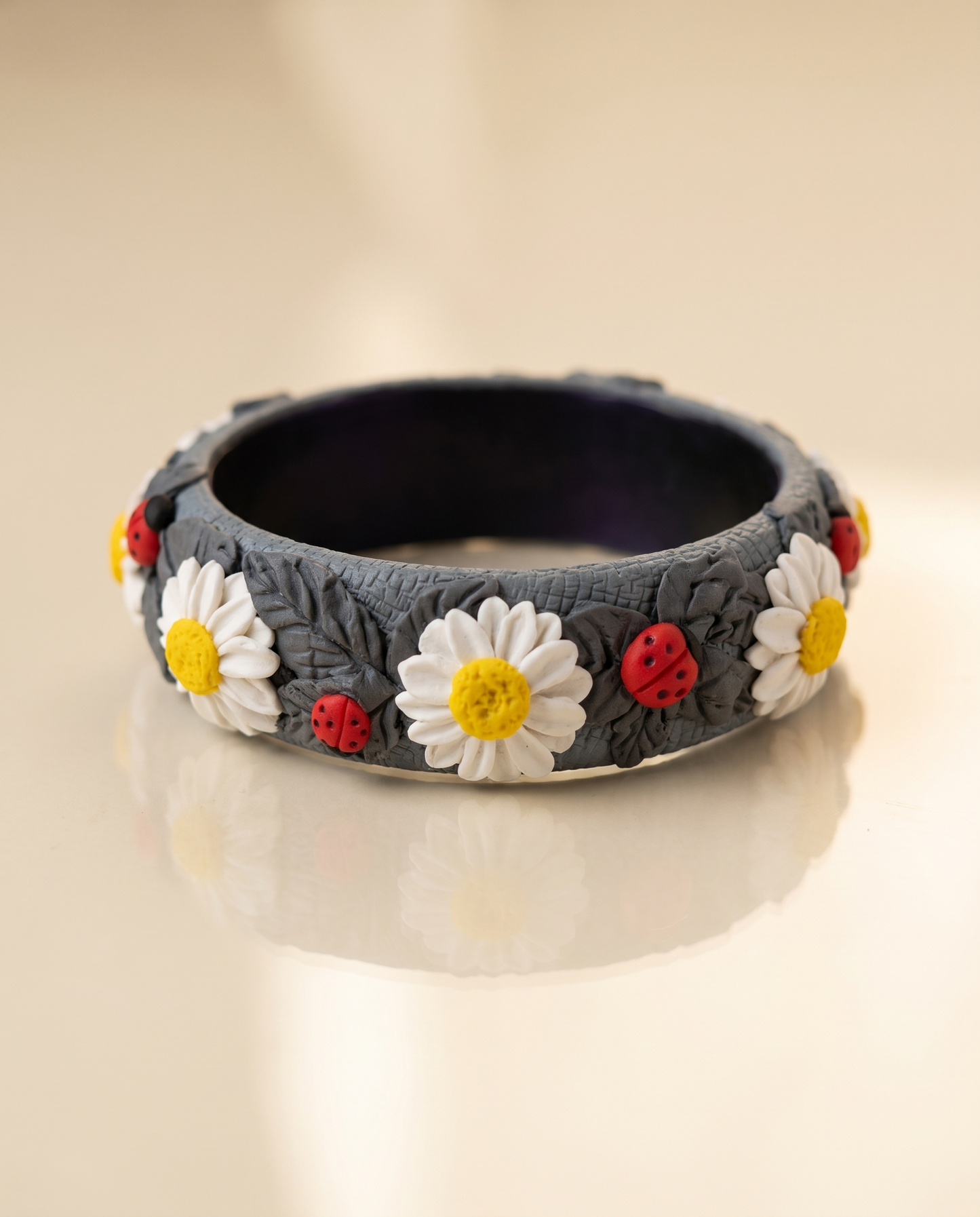 Sunshine Pop Floral Bangle Set