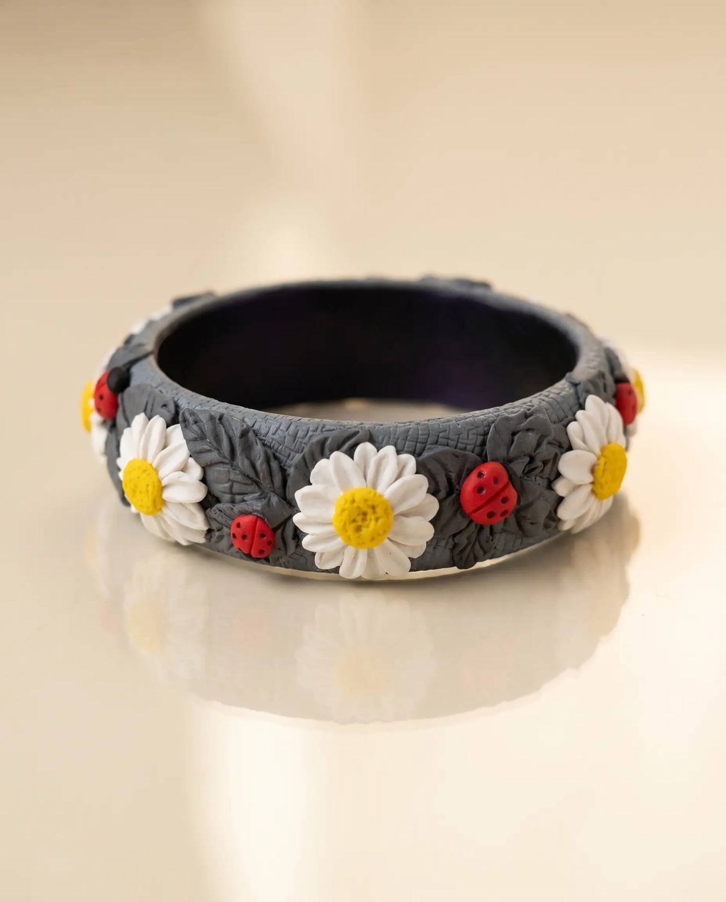 Sunshine Pop Floral Bangle Set