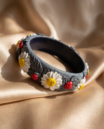 Sunshine Pop Floral Bangle Set