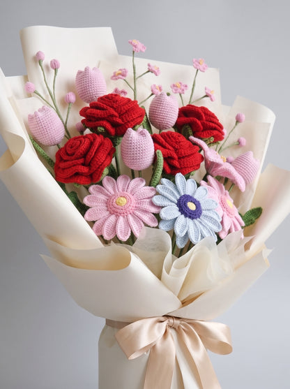 Luxury Crochet Garden Bouquet