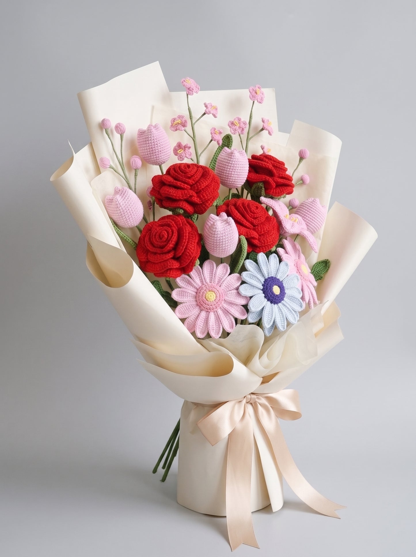 Luxury Crochet Garden Bouquet