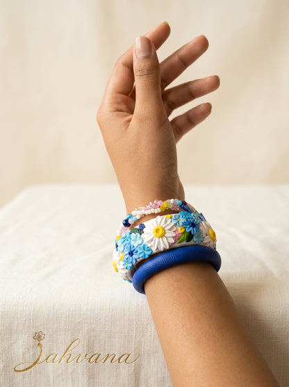 Daily Luxury Polymer Clay Bangle - 100% Handcrafted
