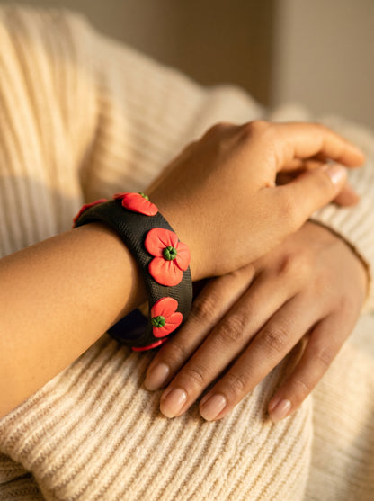 Refined Craft Polymer Clay Bangle - 100% Handcrafted