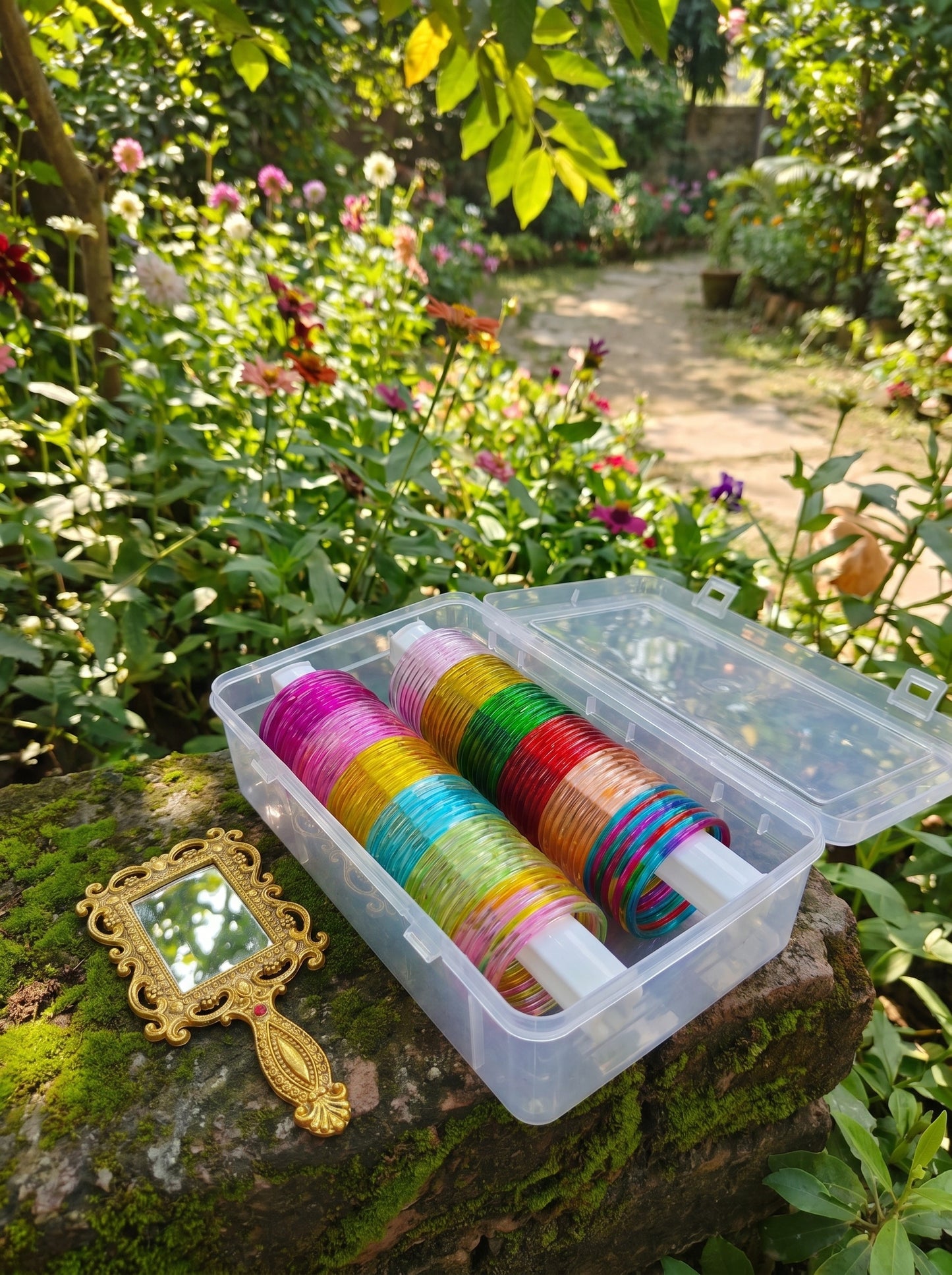 jelly bangles combo box (12 sets )